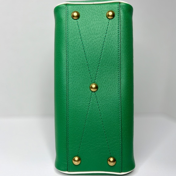 GUCCI x Adidas Green Logo Duffle Bag 727558 Collaboration Collector Strap Zip - Picture 5 of 16